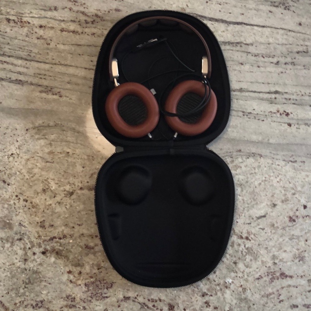 Shinola Canfield Leather Over-Ear Headphones